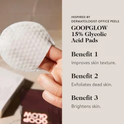 15% Glycolic Acid Overnight Glow Peel 4PCS