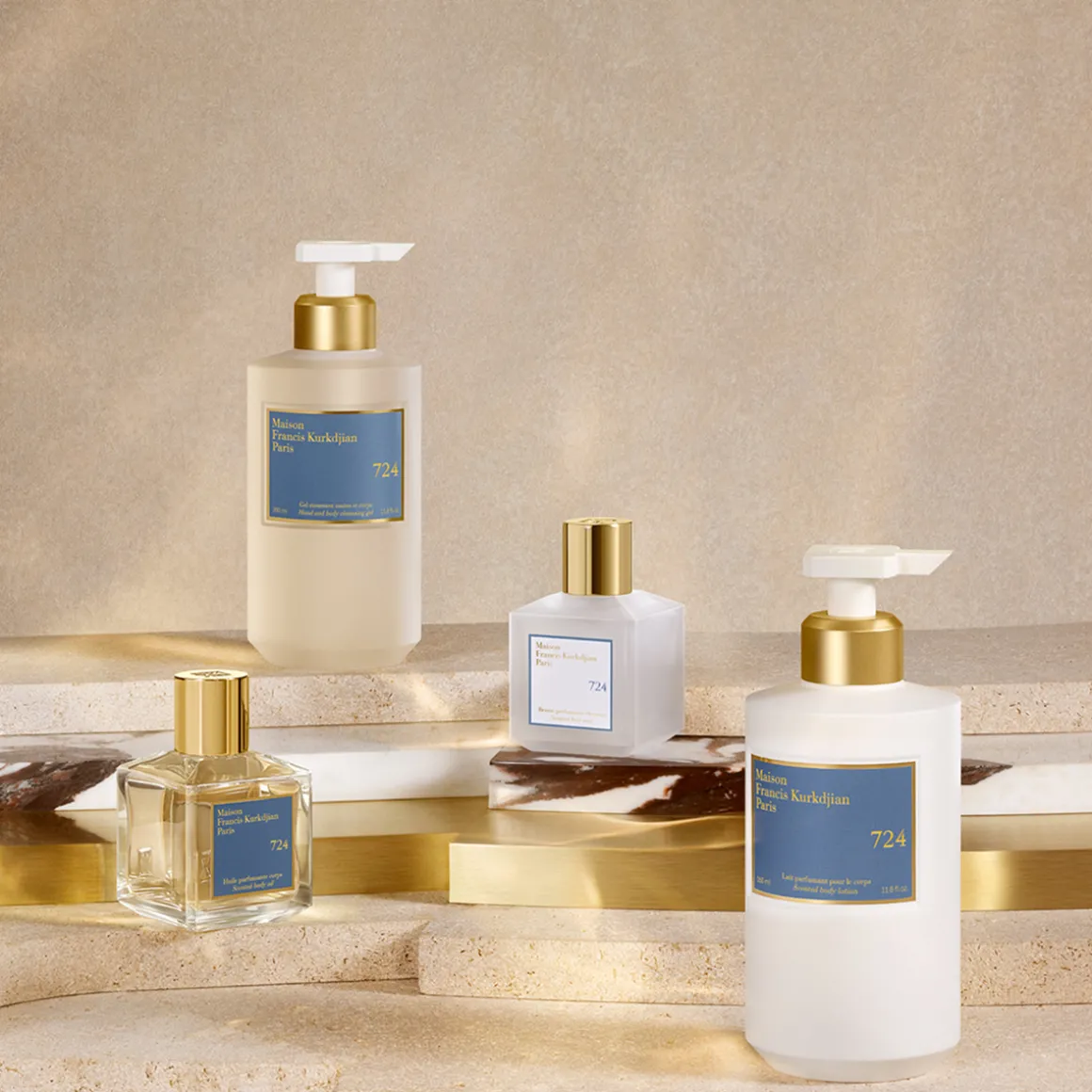 724 Scented Body Oil 70ml