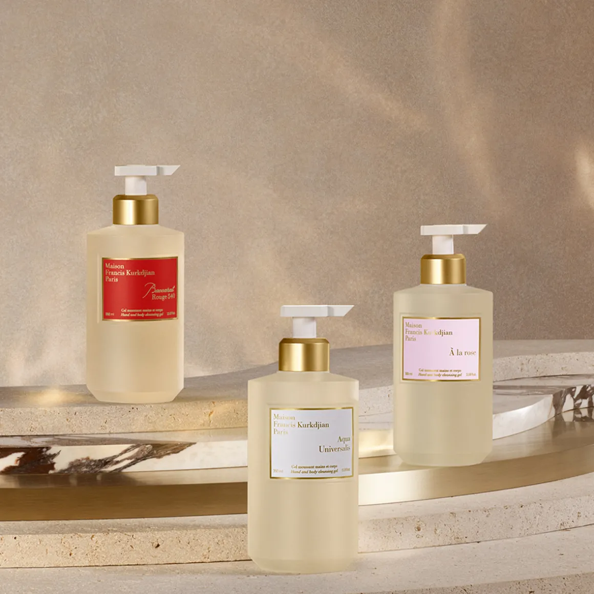 A la Rose Hand & Body Cleansing Gel 350ml