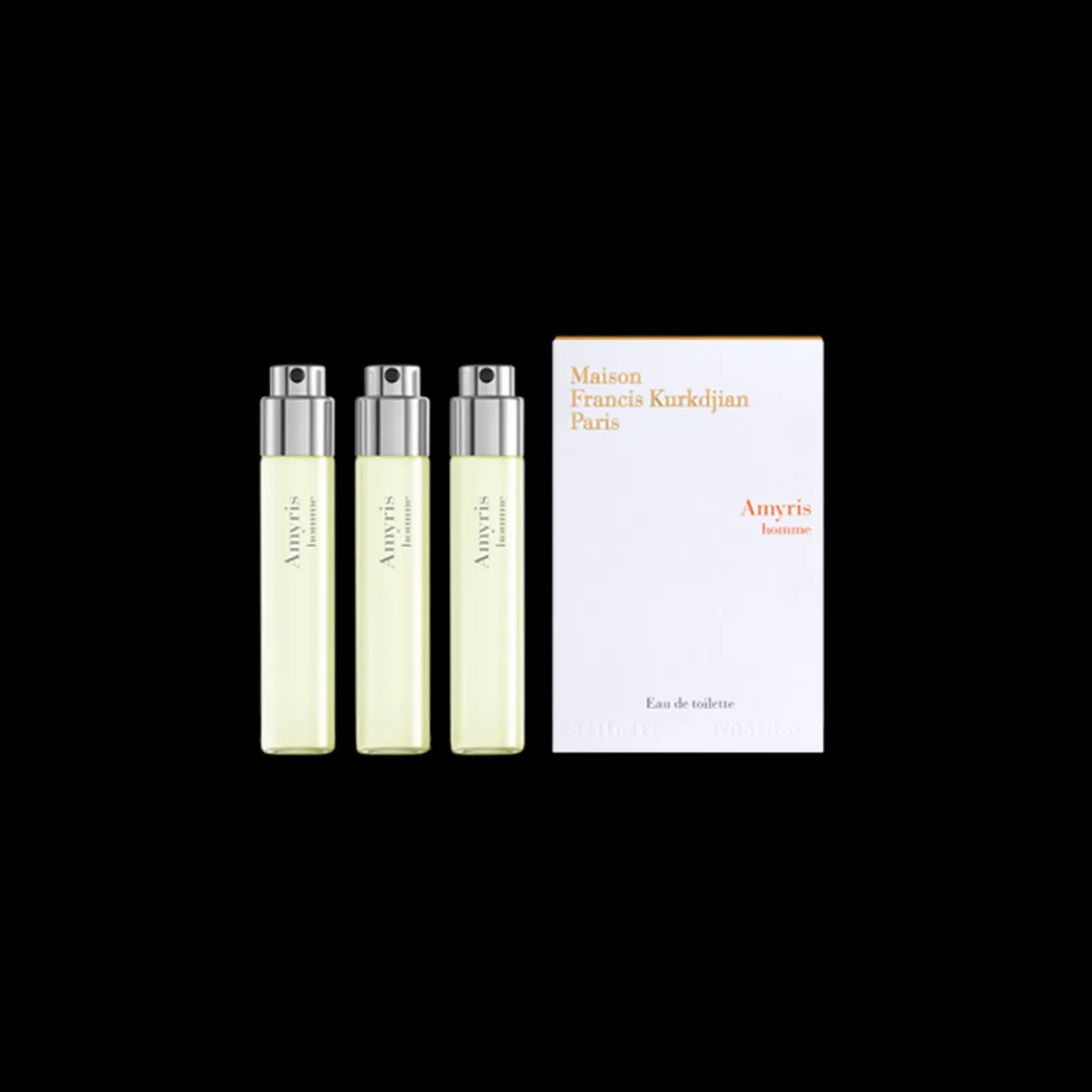 Amyris Homme Travel Refills 3x11ml