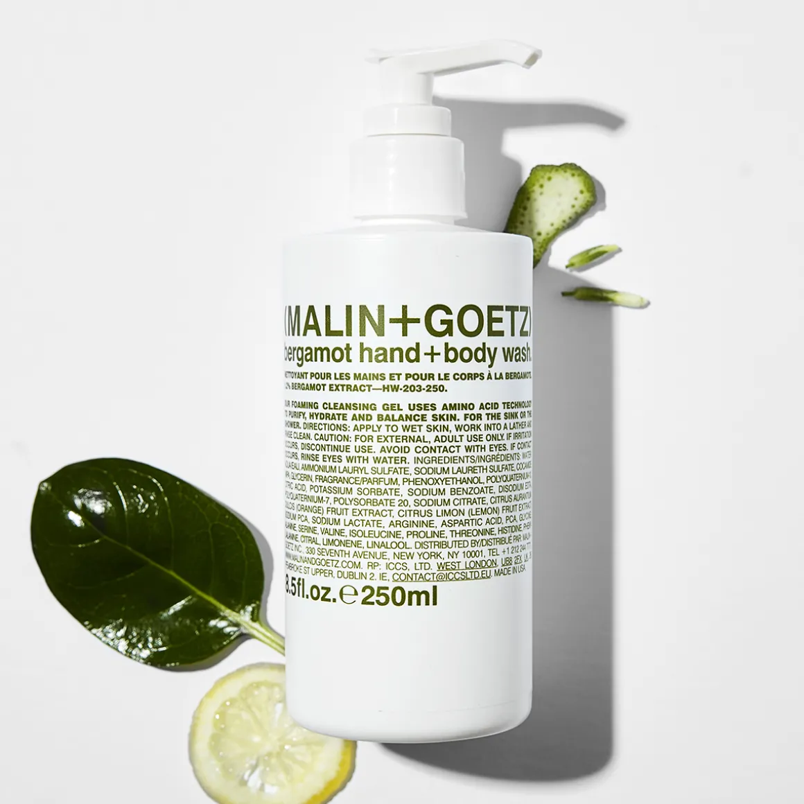 Bergamot Hand + Body Wash 250ml