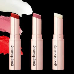 Clean Nourishing Lip Balm Trio Clear/Tomato/Peony