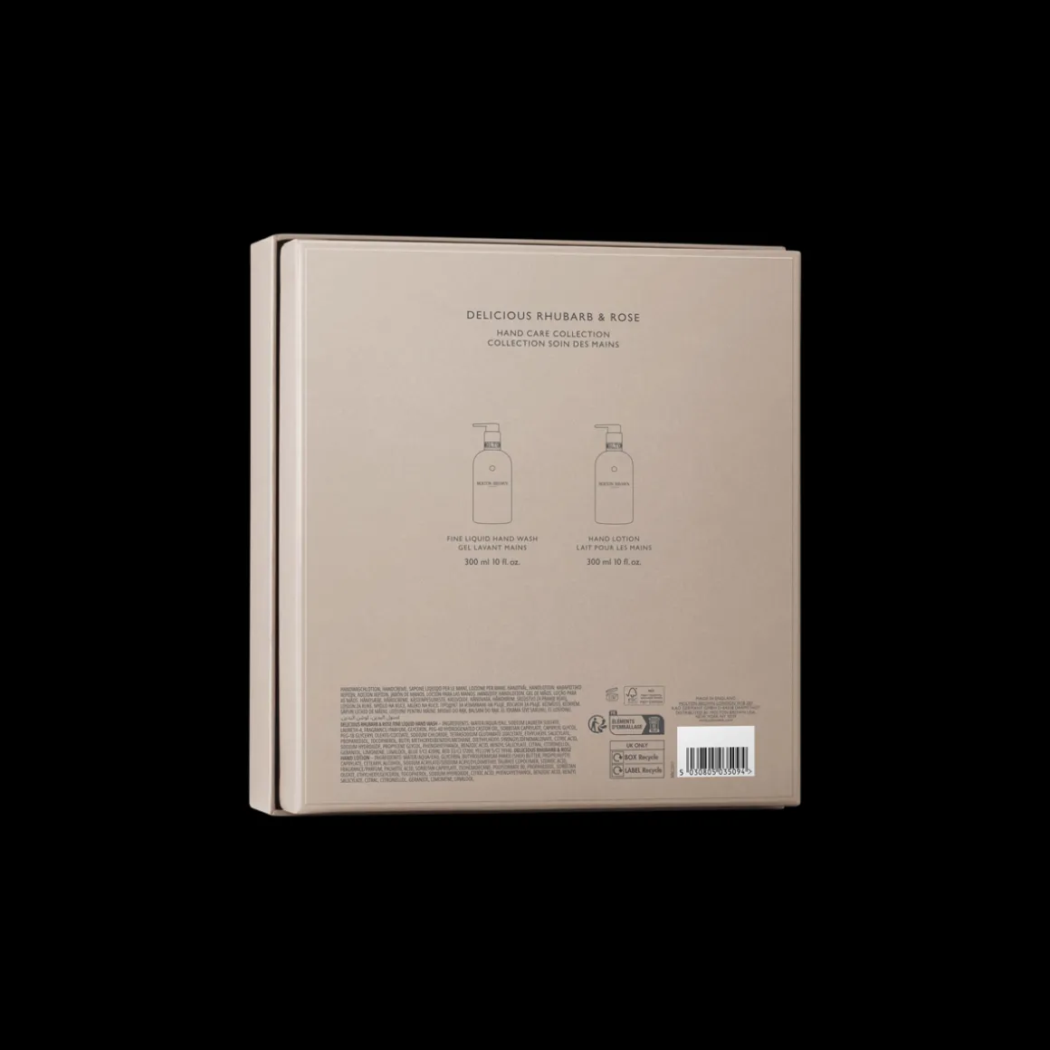 Delicious Rhubarb & Rose Hand Care Duo 2x300ml