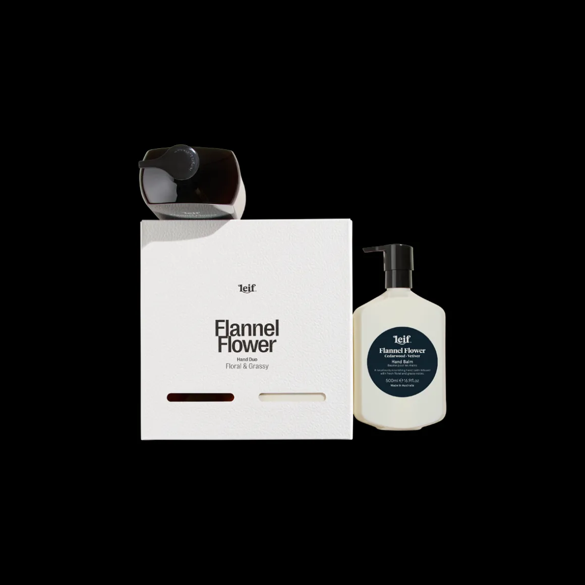 Flannel Flower Hand Duo Large