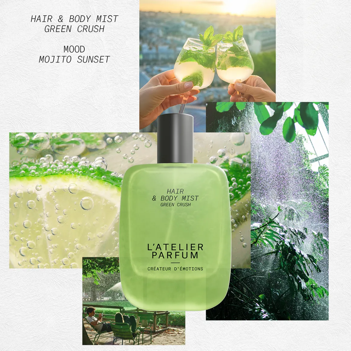 Hair & Body Mist Green Crush 50ml