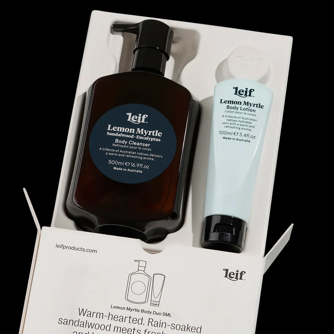 Lemon Myrtle Body Duo Small