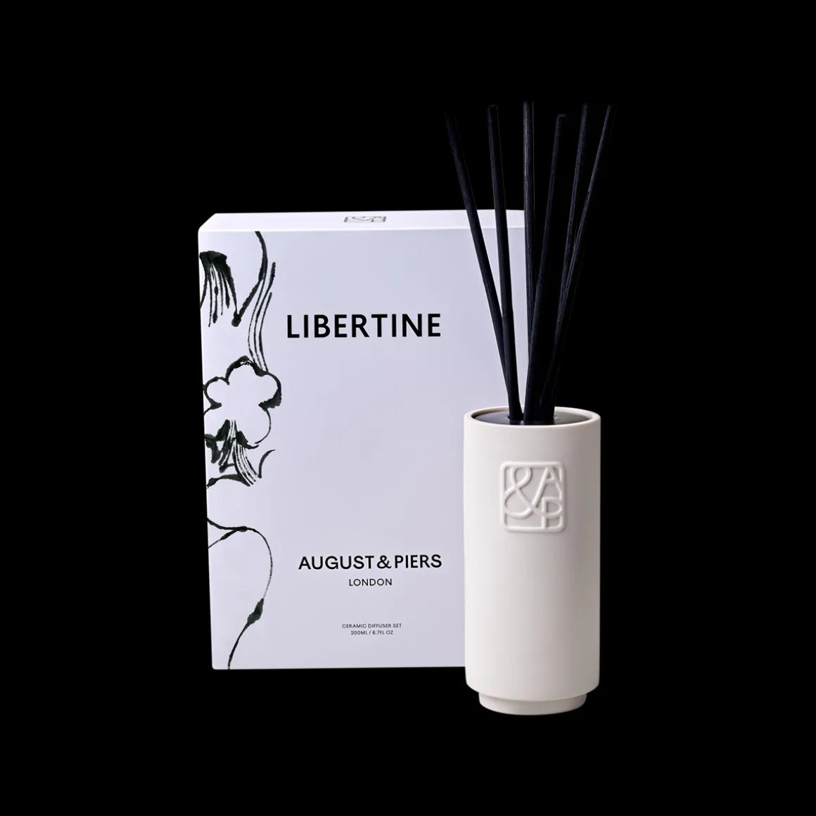 Libertine Ceramic Diffuser Set 200ml