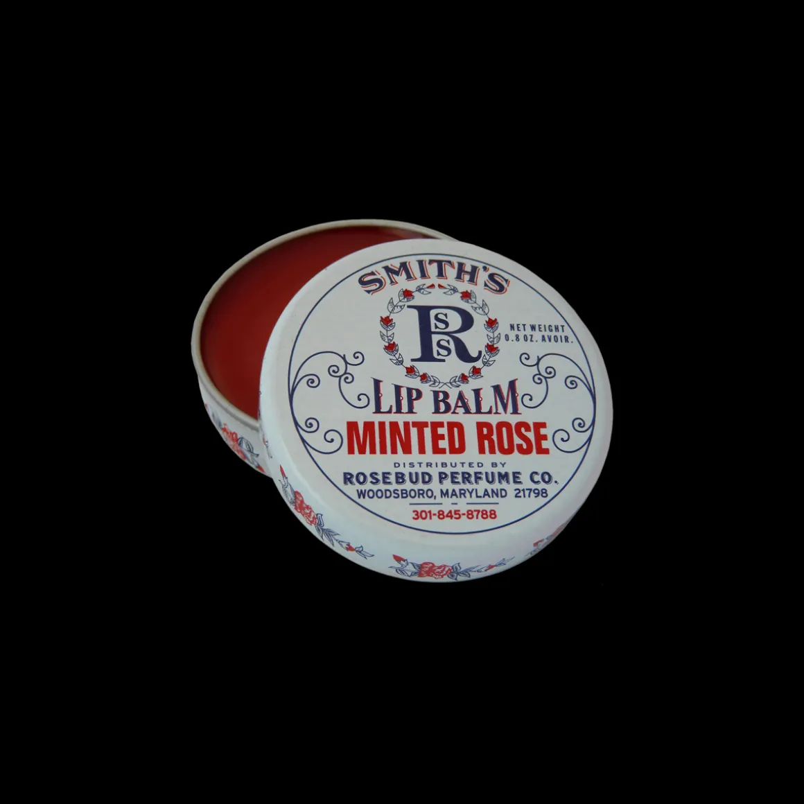 Rosebud Salve Minted Rose Lip Balm 22gr