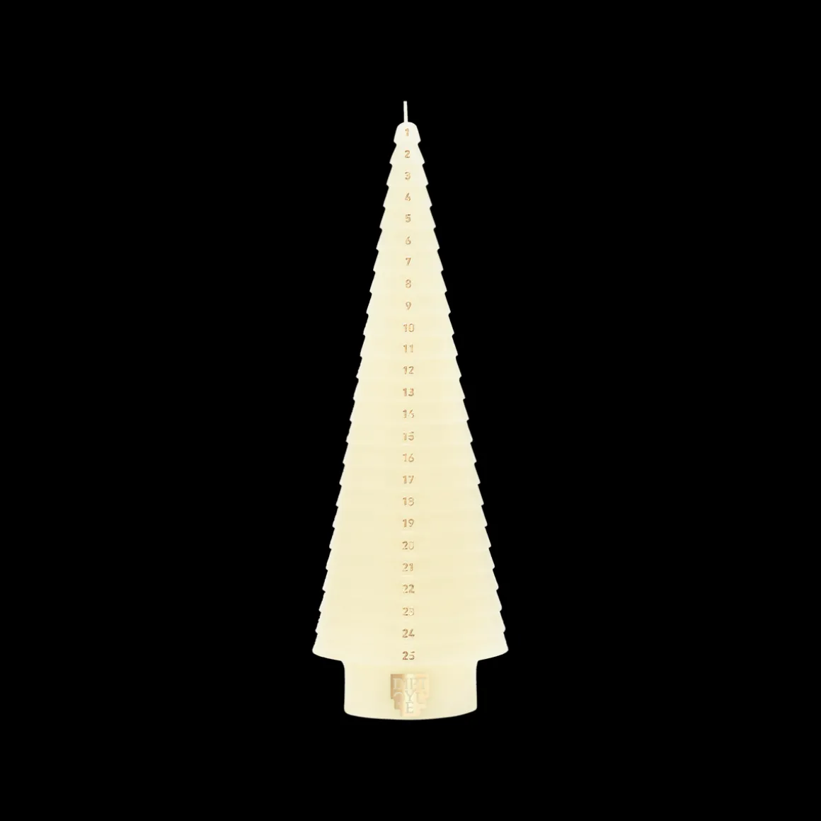 Sapin Advent Scented Taper Candle 900gr
