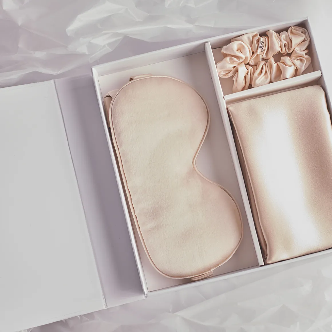 Silk Sleep Bundle Champagne