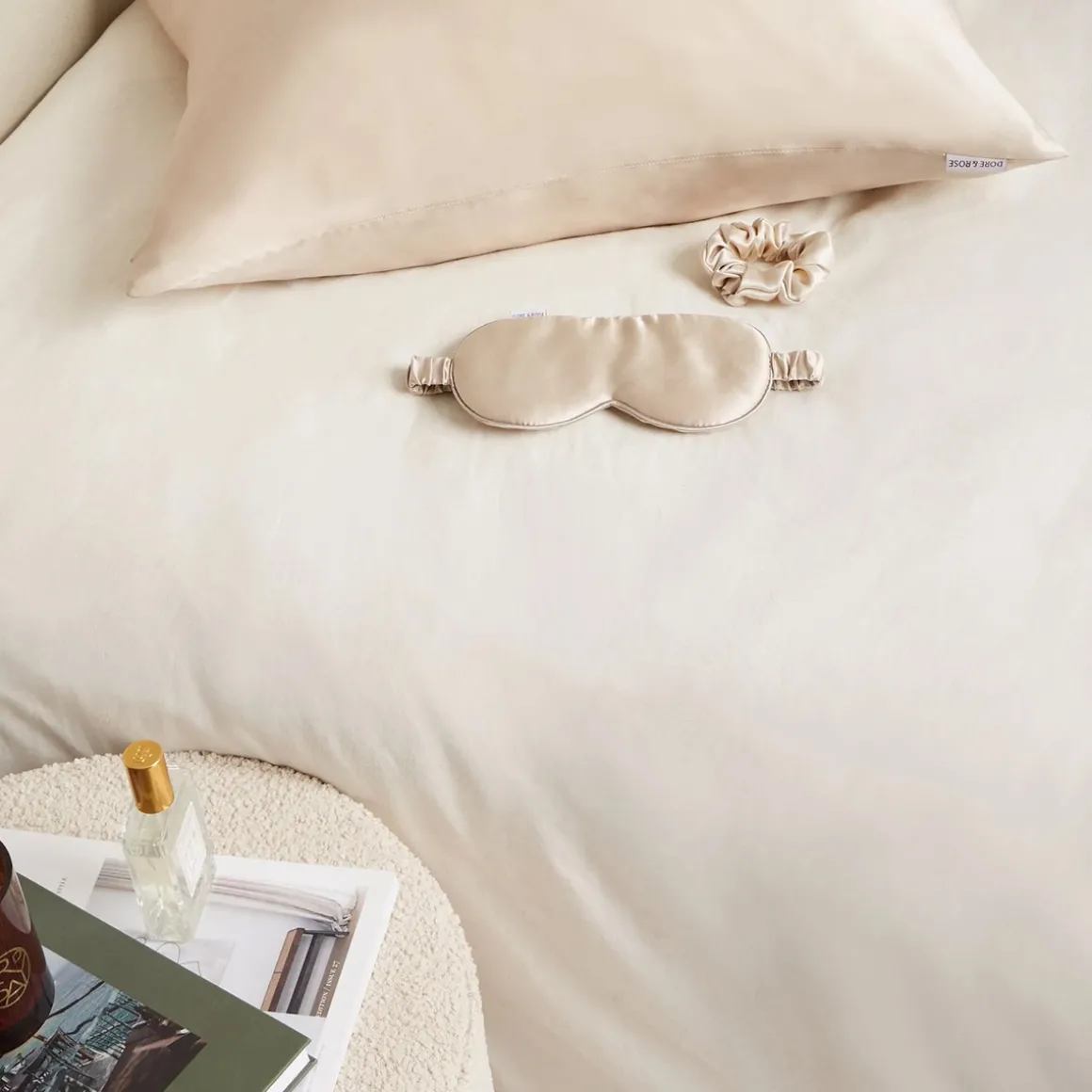 Silk Sleep Bundle Champagne