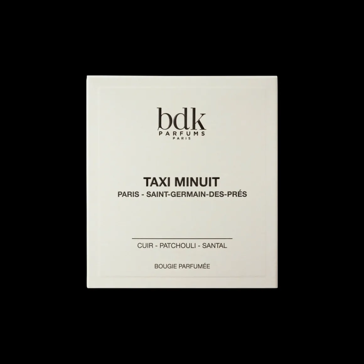 Taxi Minuit Scented Candle 250gr