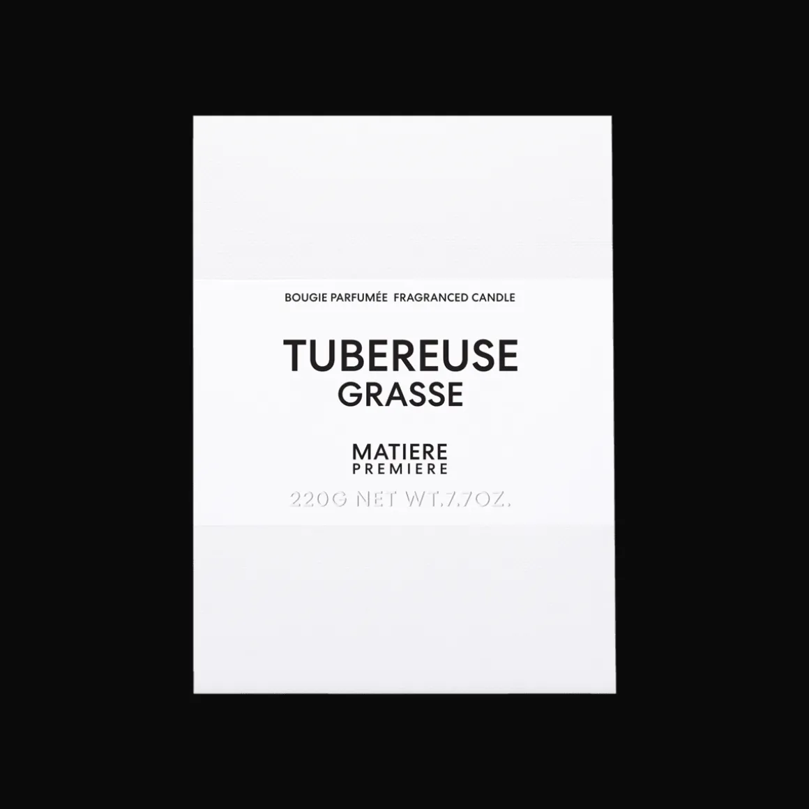 Tubereuse Grasse Scented Candle 220gr