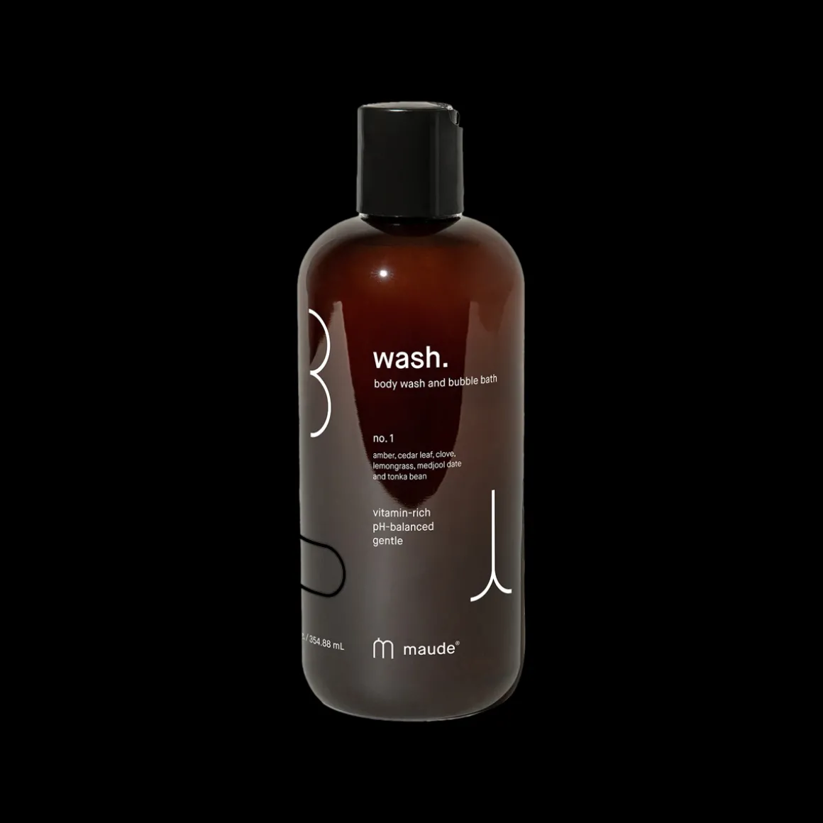 Wash Body Wash & Bubble Bath No.1 355ml